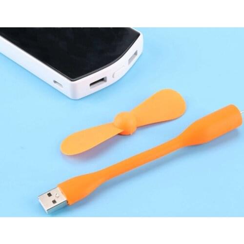 USB portable mobile power small fan small light meter computer charging Bao Ping fruit Android two-in-one mobile phone fan