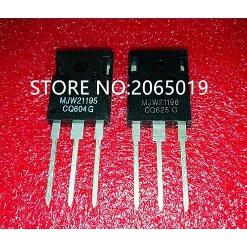 5PAIR/10PCS MJW21195 MJW21196 MJW21195G MJW21196G TO-247 Power amplifier for tube IC