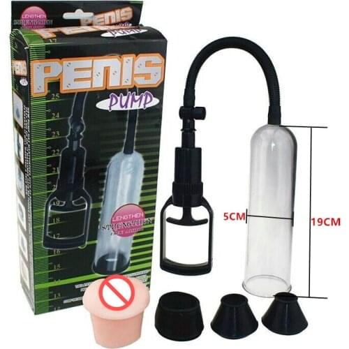Adult Product for Men Male Train Erotic Dick Extender Vacuum Pumps Penis Expand Penis Delay Effective Penis Pump Enlargement