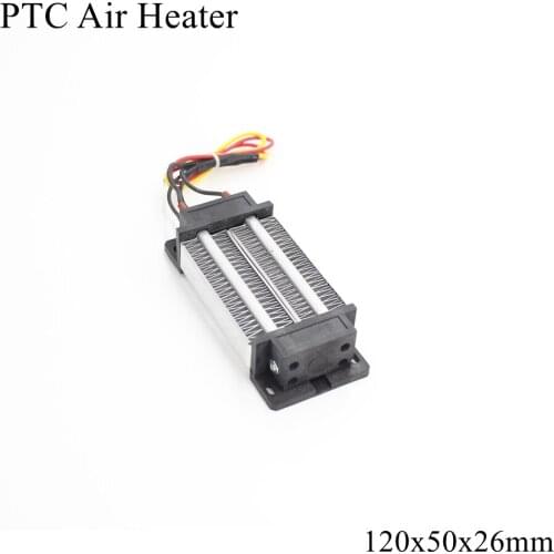 120x50x26mm 12V 220V 200W PTC Heater Ceramic Thermistor Air Heating Mini Outdoor Heaters Induction Aquarium Water Car Film Plate
