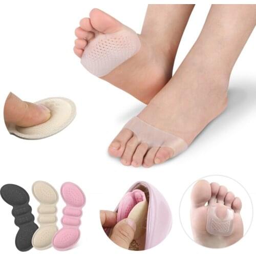 2-6Pair Foot Care Tools Insoles Insert Women Insoles for Shoes High Heel Protector Adhesive Pads Liner Grips Sticker Pain Relief