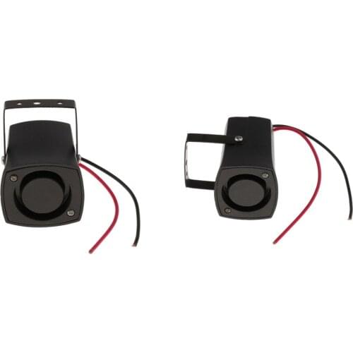 2Pcs 65x45mm Auto Car Truck Reversing Horn Loud Speaker Alarm Beeper Buzzer Warning Waterproof