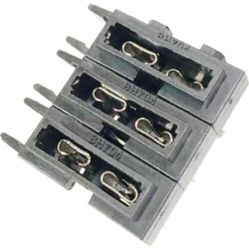 5pcs PCB medium car insert insurance seat welding bent medium medium fuse holder