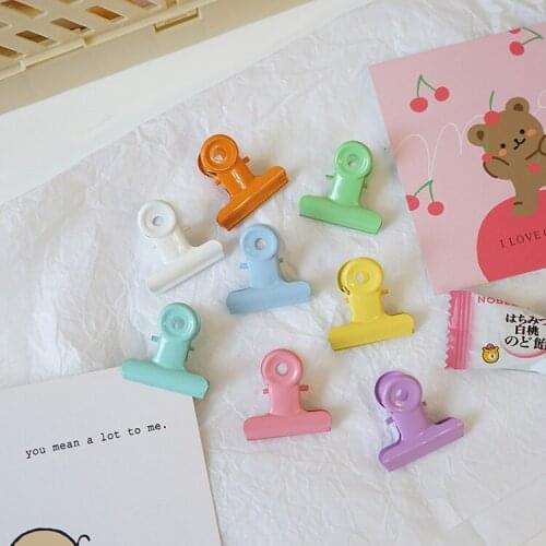 5pcs/pack Sealed Clips Portable Practical Food Sealing Clamp Clip Powder Food Package Bag Multifunctional Home Snack Sealed Clip