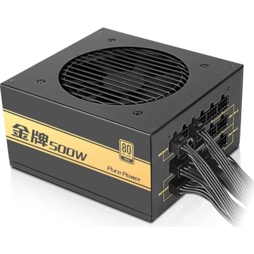 Gold Medal 500W Power Supply Full module power supply Rated 500W