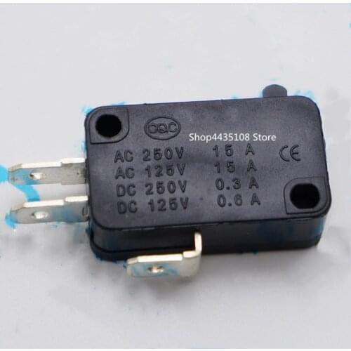 10pcs/lot Large micro switch V-15-1C25, silver point V-15-IC25 microwave oven, contact switch, copper point tact switch