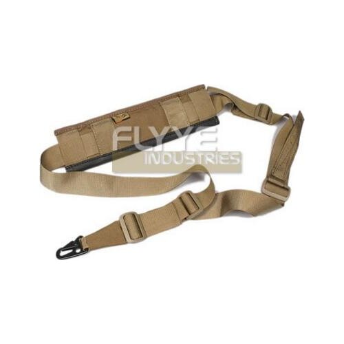 FLYYE USA Tactical Weapon Sling Adjustable 1 Single Point Bungee Rifle Sling Strap SL-S005