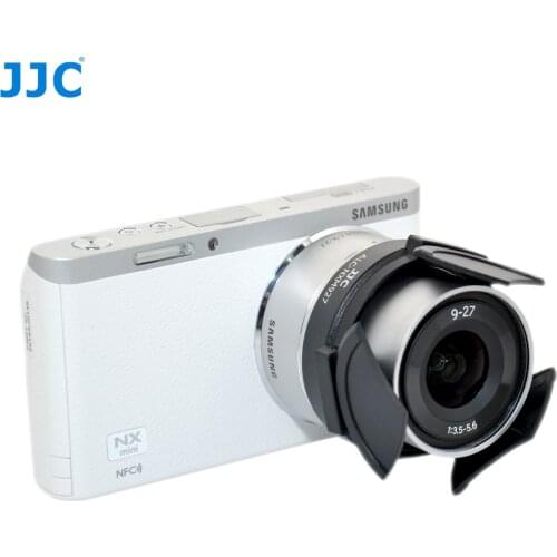 JJC Camera Auto Lens Cap for Samsung EX1 TL1500 NX-M 9-27mm F3.5-5.6 ED OIS Lens