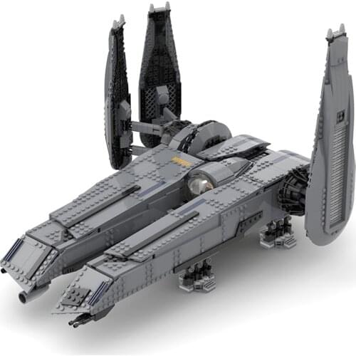 Space Wars Movie 2 The Rogue Shadow-Unleash The Powerx Warship Spaceship Model Moc Building Block Bricks Toy for Boys