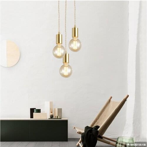 Nordic creative minimalist dining room chandelier modern minimalist home bedroom bedside lamp bar table dining room chandelier