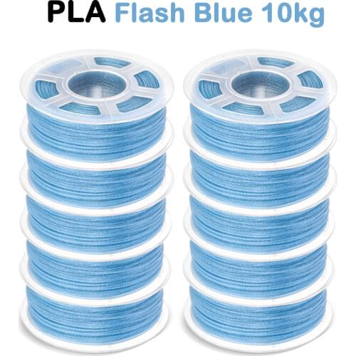 PLA 10KG 3D Printing Filament 3D Printer PLA 1KG 1.75MM 10 Rolls/Set High Strength For Artwork