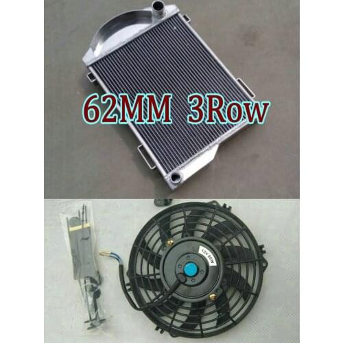 NEW Aluminum Radiator FOR Austin Healey 100-6 1956-1959 & 3000 1959-1967 2.6L 2.9L C-Series I6 Engine 57 58 59 60 61 62 65