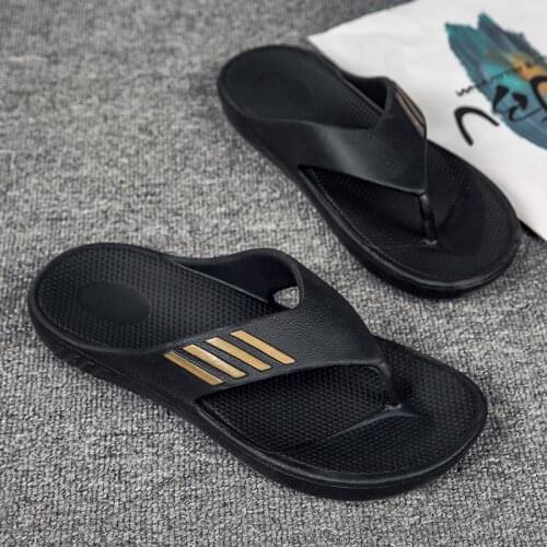 Summer Mens Trend Wild Fashion Outer Wear Non-Slip Deodorant Beach Flip-Flops Personalized Outdoor Funny Sandals and Slippers