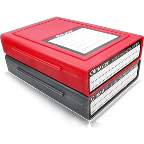 T3LB OImaster External Hard Drive Disk Box SSD HDD 2.5" 3.5'' Sorage Bag Shockproof HDD SSD Hard-disk Protective Shell Case