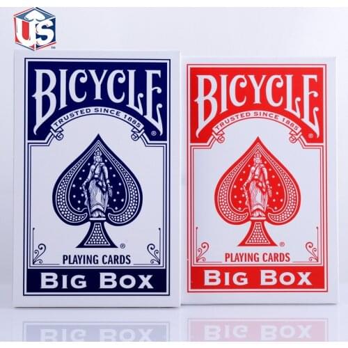 1 deck Bicycle Big Box Playing Cards Deck Magic Regular Playing Cards poker Standard Decks Magic Trick