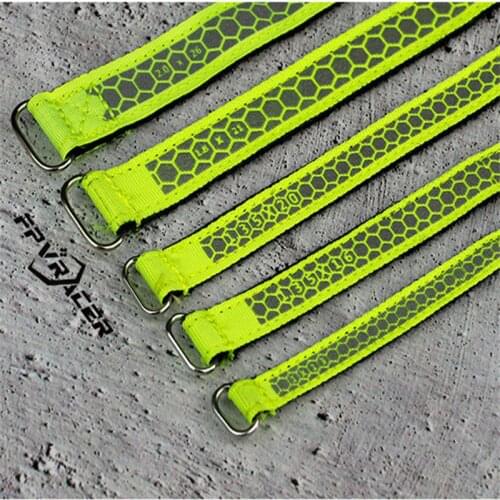 2PCS FPVRACER Kevlar Suture & Polyester 300D RC Battery Strap Metal Buckle for FPV Racing Freestyle Long Range Drones DIY Parts