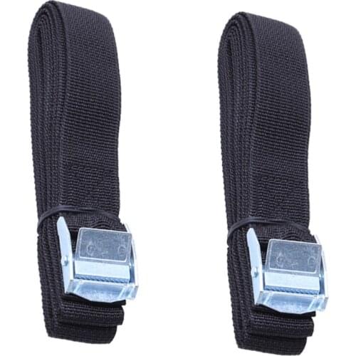 2Pcs Lashing Straps with Buckle Nylon Quick Release Lashing Straps for Cargo Tie Down Car Roof Rack Luggage Kayak Carrier Moving