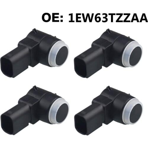 4pcs/lot PDC Parking Sensor Reversing Radar 1EW63TZZAA For Dodge CHARGER GRAND CARAVAN RAM 1500 2500 For Jeep COMMANDER