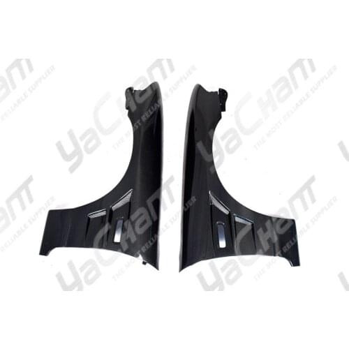 Car-Styling Carbon Fiber Fender Kit Bodykit 2 Pcs Fit For 1995-1998 Skyline R33 GTS Spec 1 BN Style Front Fender