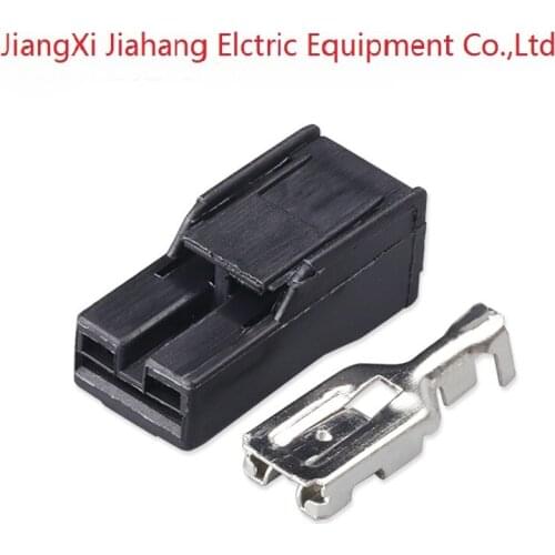 Free shipping 200sets DJ70110-6.3-21 1Pin AMP Car Electrical Wire Connectors for VW,BMW,Audi,Toyota,NISSAN