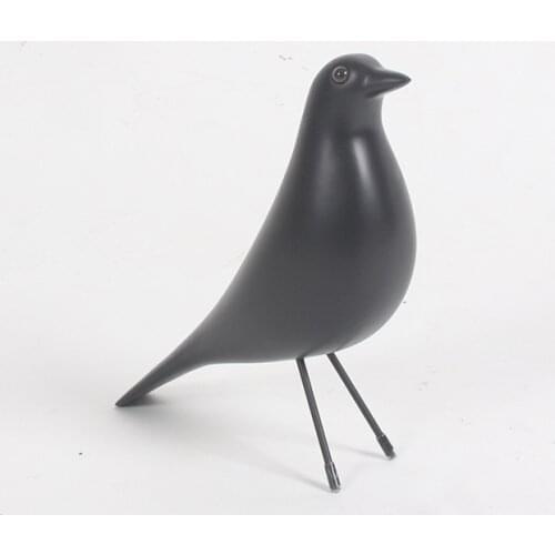 Danish Decorative Bird Multi Color Family Creative Home Decoration Resin Eames Bird Ornaments