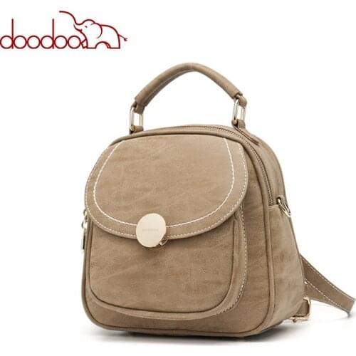 Женские маленькие рюкзаки Doodoo China At AliExpress