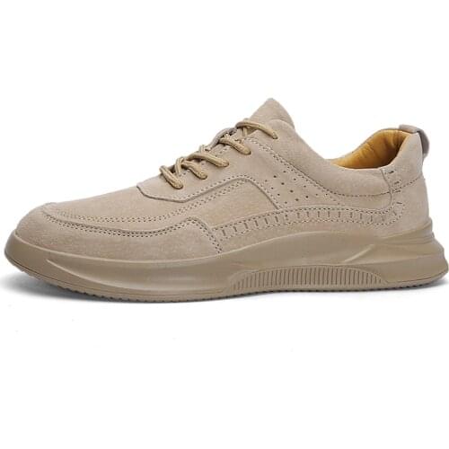 Kalorzze Men's Leather Sneakers