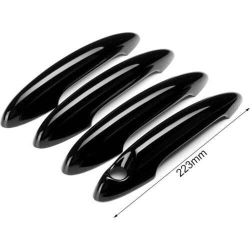 Set Door Handle Covers Car Exterior PC plastic Trim 4Pcs For MINI R60 Countryman Cooper S 2011-2016 Durable
