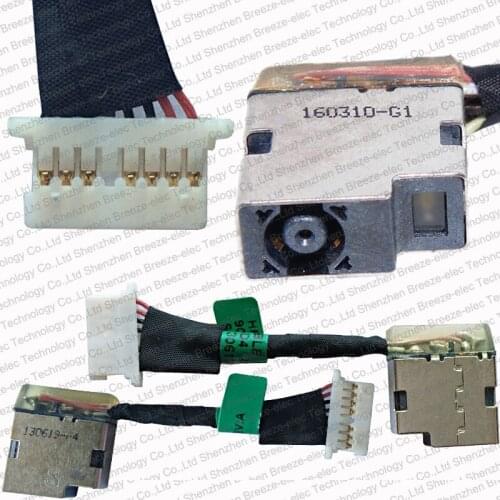 New DC Power Jack charging socket cable wire connector for HP SPLIT 13" X2 13-M 13-m000 13-M010DX 13-M210DX 728600-SD4 FD4 YD4