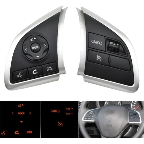 For Mitsubishi ASX 13-18 Xpander 2016 -2020 Cruise Speed Control Switch Steering Wheel Buttons Bluetooth Audio Volume Switch