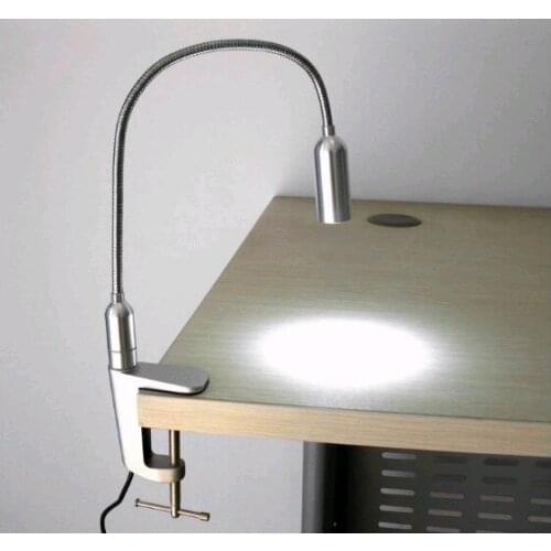 High Power LED Table Clip Lights Lamp Protection Eyes Clamp Spotlights Touch Lamps Wholesale Free Shipping