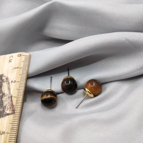 Article first take the personality restoring ancient ways is popular network red tigers eye earrings earrings A56