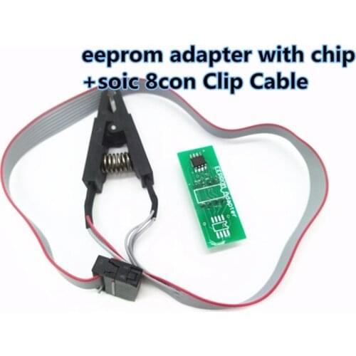Upa Usb Programmer v1.3 Mini Eeprom Adapter with chip Soic 8con Clip Diagnostic-tool UPA-USB AUTO ECU Programmer work perfect