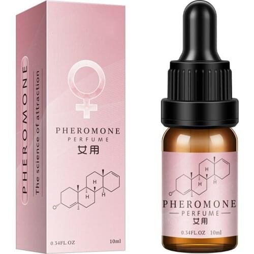 10ml Pheromones Perfume Spray Straw type for Getting Immediate Women Male Attention Premium Scent Great Holiday Gifts JS22