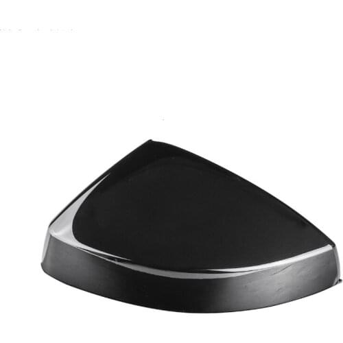 2pcs Replacement Side Mirror Cap Covers for Audi A3 S3 8V RS3 Glossy Pearl Black 2013 2014 2015 2016 2018 2017 2019