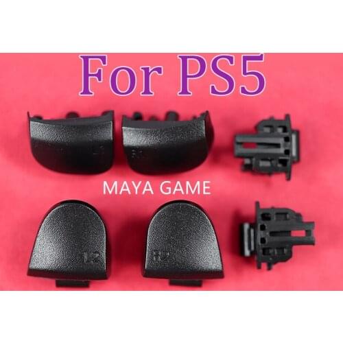 20sets for PS5 complete LR trigger button for L1 R1 L2 R2 spring button with LR holder frame bracket Shafts for PS5
