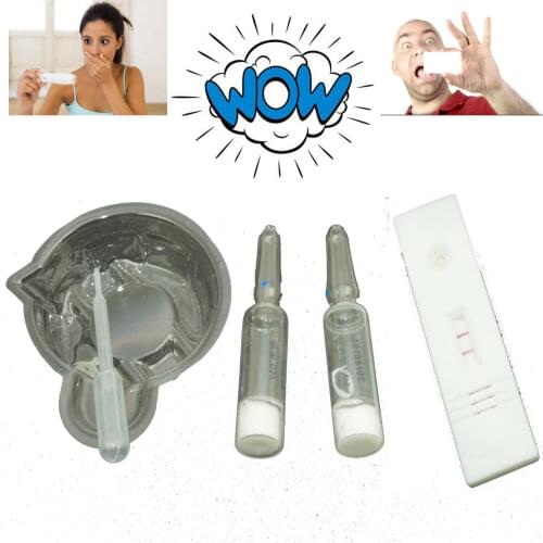 2x Fools day Prank Joke Always False Positive Can Cheat Any Real Pregnancy Test