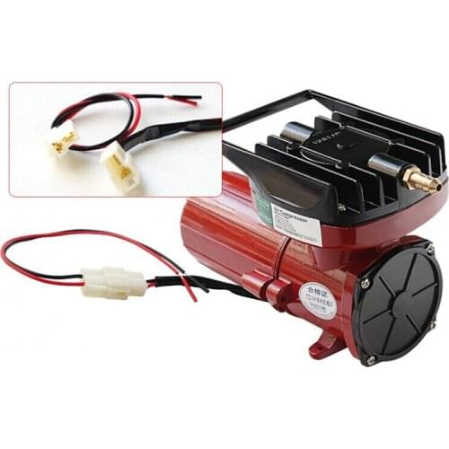 80L/min Hailea ACO-006 DC 12V Permanent Electric Magnetic Air Compressor Aquarium Fish Tank Oxygen Air Pump Hydroponics Pond