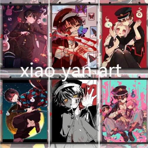 Jibaku Shounen Hanako-kun Yugi Tsukasa Anime Diamond Painting Diamond Mosaic Diamond Embroidery Cross Stitch Kits Home Decor