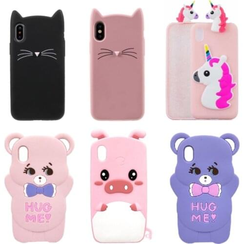 Case For Honor 8S Soft Silicone TPU Phone Case For Huawei Honor 8S 8 S KSE-LX9 KSE LX9 Honor8S Case Cute Protective Back Cover