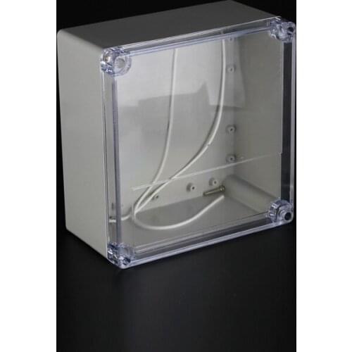 192*188*100mm Injection of the transparent cover high and low voltage electronic waterproof junction box enclosures