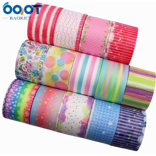 Geometry Polka Dots Grosgrain Ribbon,38MM 10Yards The Tape For Sewing DIY Headdress Accessories Handmade Materials M-21202-132
