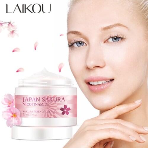 Sakura Essence Face Cream Acido Hialuronico Para Whitening Cream Moisturizer Anti Aging Wrinkle Remover SkinCare Serum For Women