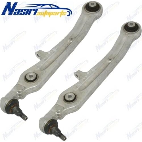 Pair of Front Lower Control Arms For Volkswagen Phaeton W12 Bentley Continental Gt & Flying Spur 2004 2005 2006 2007 2008 2009
