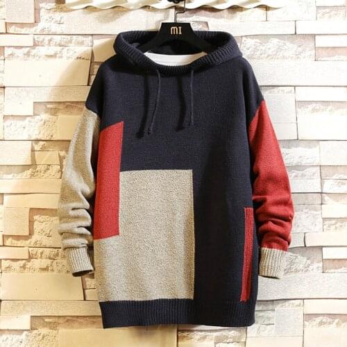 Christmas Men Sweaters Winter Clothes 2020 Plus Size Asian M-4XL 5XL Japan Style Casual Standard Designer Pullovers