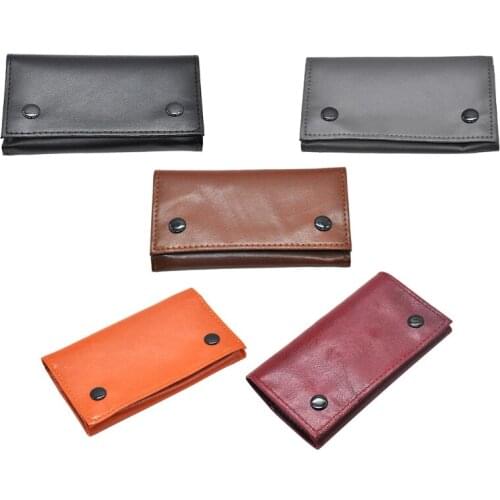 Tobacco Bag PU Leather Portable Cigarette Rolling Pipe Pouch Travel Storage Bags Wallet Paper Holder Smoking Accessories