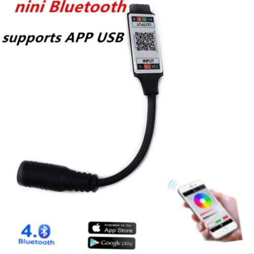 Led Controller LED IR RGB Controler LED Lights Controller IR Remote Dimmer DC12V For RGB 3528 5050 LED Strip