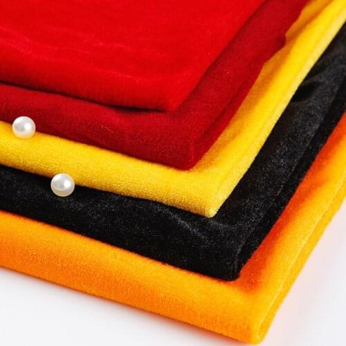 100cmx160/200cm Thickened Golden Velvet Fabric Display Cloth Curtains Carpet Tablecloth Clothing Home Decoration Flannel Fabric