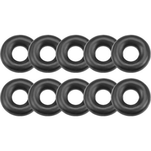 Uxcell O-Rings Nitrile Rubber 1.2mm Inner Diameter 3.2mm OD 1mm Width Round Seal Gasket 10 Pcs