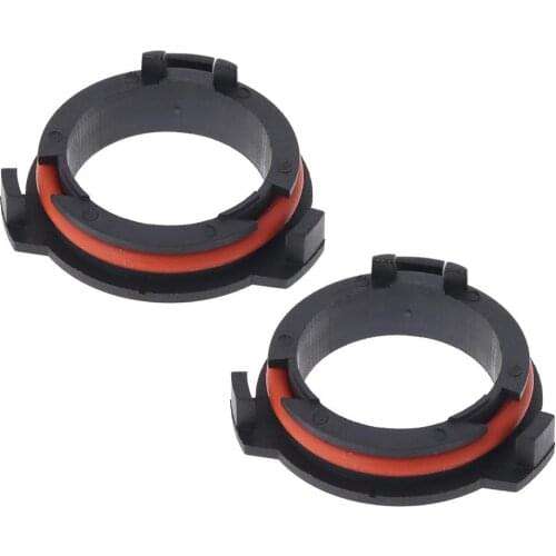 2pcs Car model LED Headlight Bulbs Holder Adapter Lamp Base Led Front Headlight Kit H7 Adapter For OPEL Astra G Honda CR-V Mazda